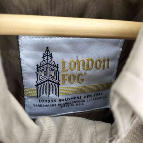 ロンドンフォグ LONDON FOG 70-80S USA製 ライナー付 ステンカラー コート メンズ US:40